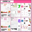 CYFRY - Wklejki Do Zeszytu