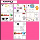 CYFRY - Wklejki Do Zeszytu