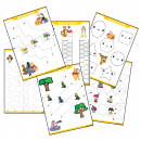 Rysuj po śladzie - Kubusia Puchatka