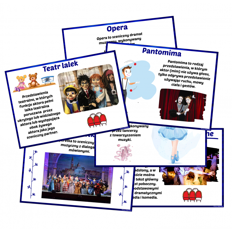 Rodzaje widowisk teatralnych