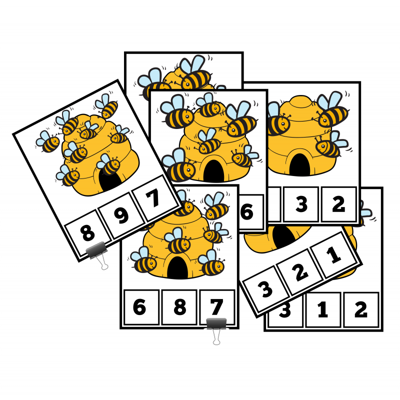 Dzień pszczoły - Klamerki