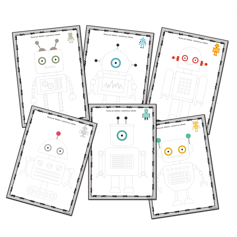 Grafomotoryka- roboty