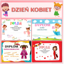 Dzień Kobiet- dyplomy