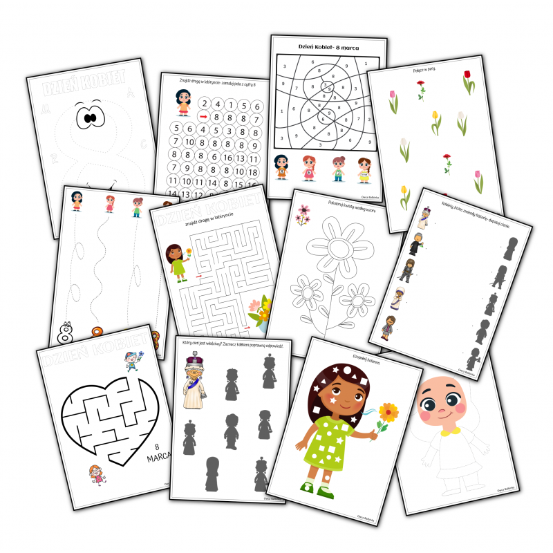 Dzień Kobiet- łamigłówki