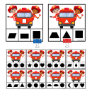 Dzień strażaka- klamerkowe figury