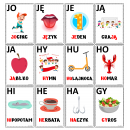 Sylaby otwarte - plansze edukacyjne