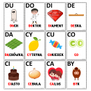 Sylaby otwarte - plansze edukacyjne