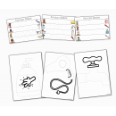 Higiena- rysuj po śladzie