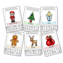 Dzień św. Mikołaja- Zamaluj litery