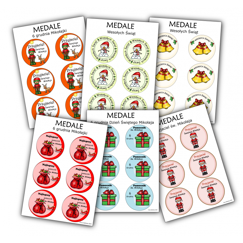 Mikołajkowe odznaki