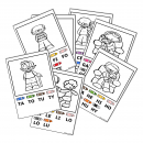 Dzień Babci i Dziadka - Pokoloruj według kodu