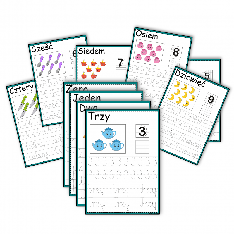 Poznajemy cyfry cz.2