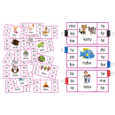 Nauka czytania- Klamerkowe sylaby