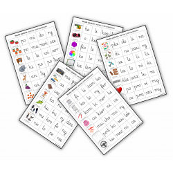 Nauka czytania- wyrazy czterosylabowe