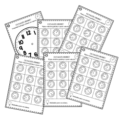 Zegary - Wpisz własciwą godzinę