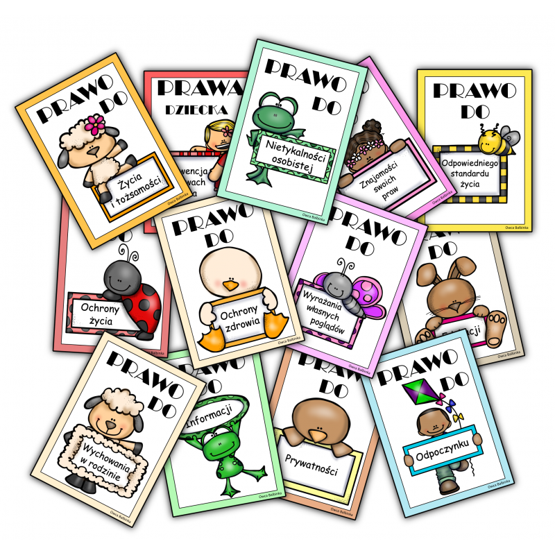 Prawa dziecka- Karty obrazkowe