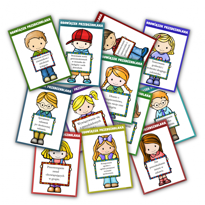 Obowiązki przedszkolaka
