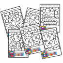 Wypieki - Pokoloruj według wzoru