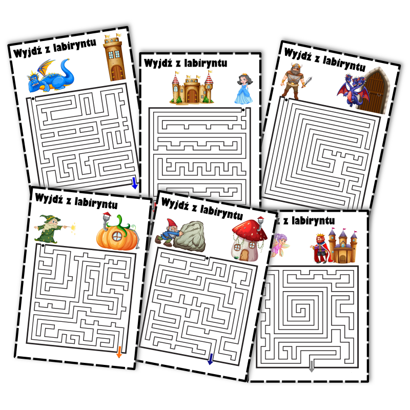 Dzień postaci z bajek - Labirynty