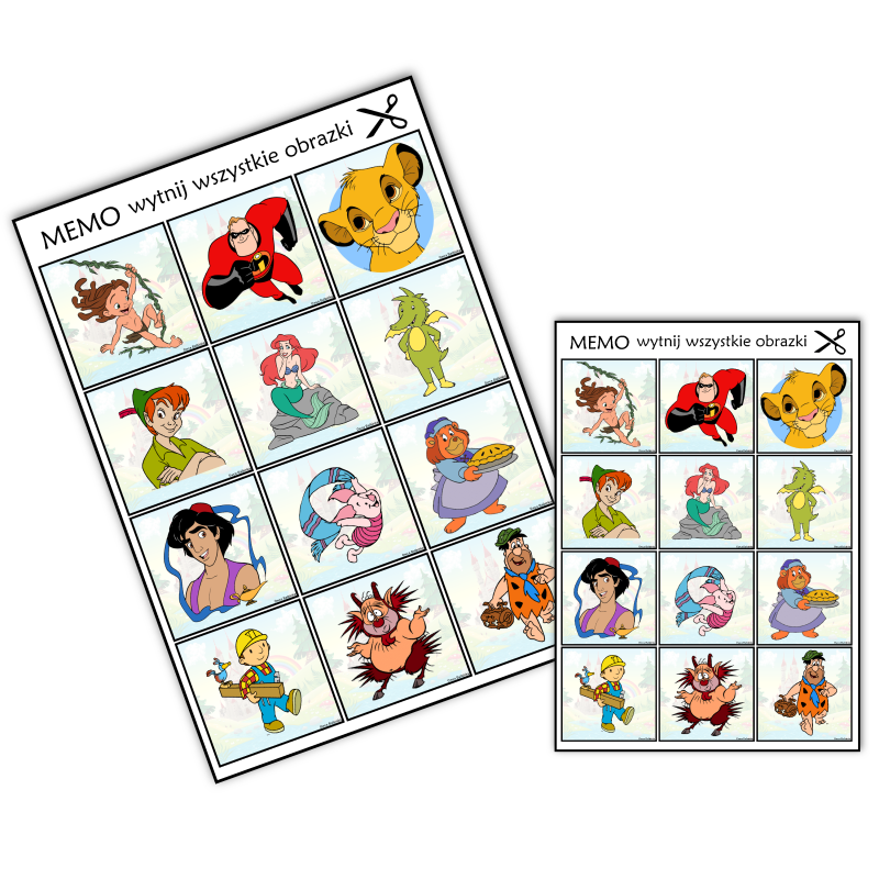 Dzień postaci z bajek - Memo