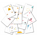 Wakacyjne karty- Rysuj po śladzie