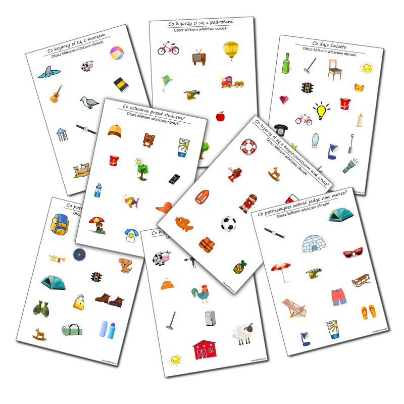 Wakacyjne karty pracy- Klasyfikacja