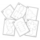 Wytnij i ułóż figurę- karty pracy