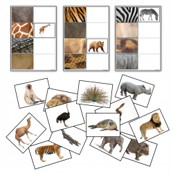 Zwierzęta w ZOO- Układanka