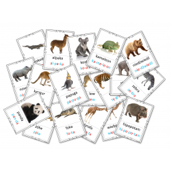 Zwierzęta egzotyczne- Karty demonstracyjne