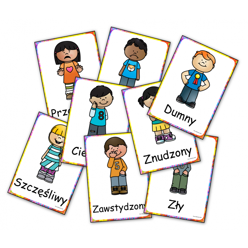 Emocje- Karty demonstracyjne
