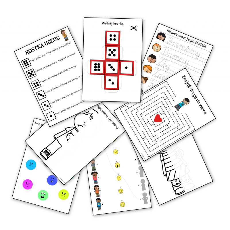 Emocje- Łamigłówki