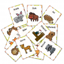 Zwierzęta leśne- Karty obrazkowe