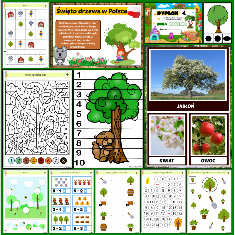 Zestaw DZIEŃ DRZEWA