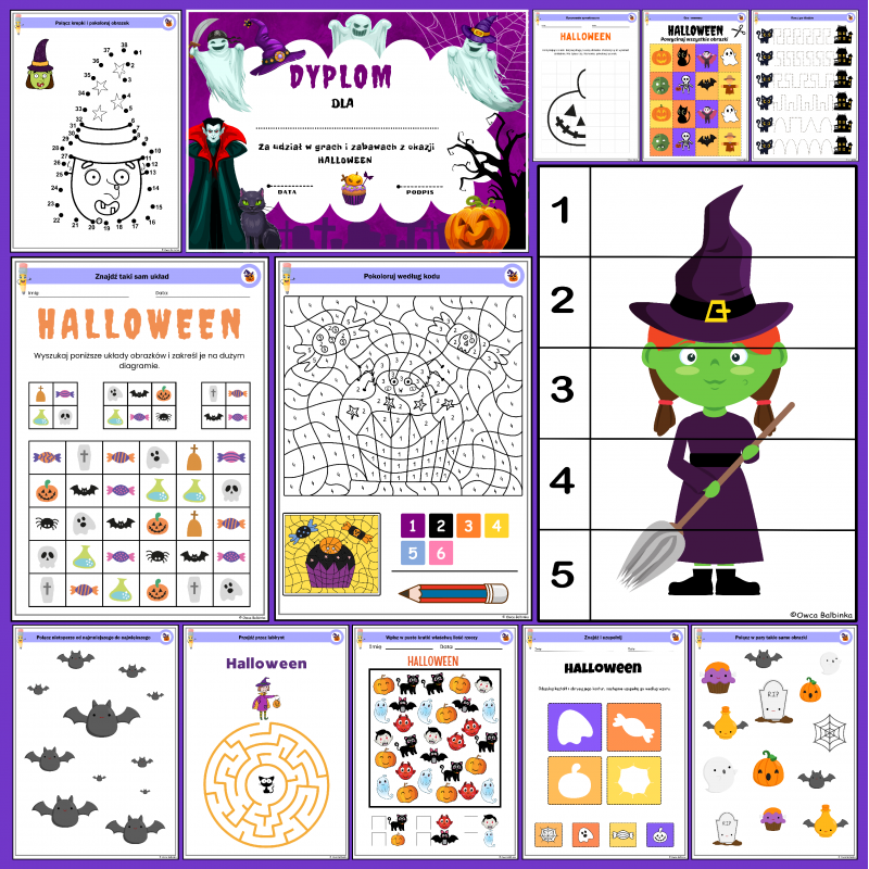 Zestaw na HALLOWEEN