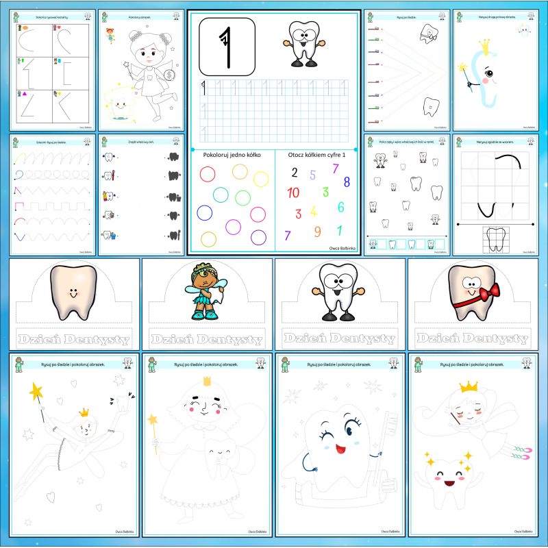 Zestaw DZIEŃ DENTYSTY