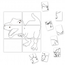 Dzień dinozaura- kolorowanka xxl