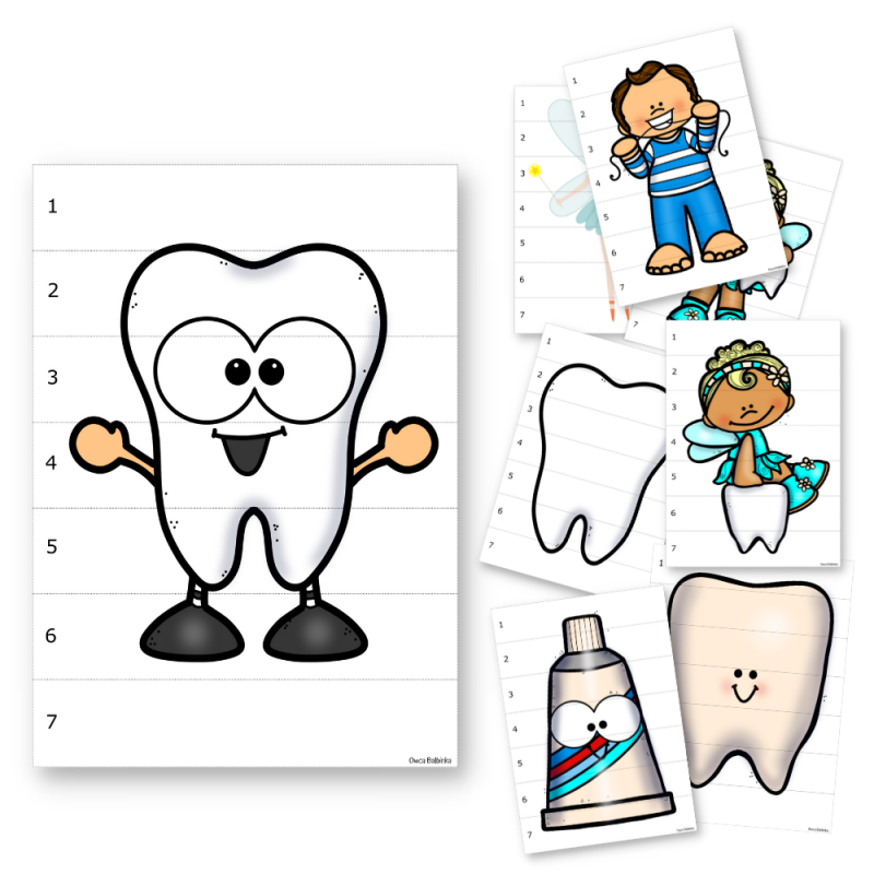 Dzień dentysty- puzzle