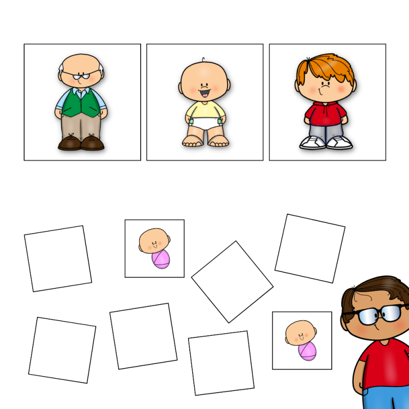 Dzień rodziny- puzzle, memo