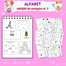 Alfabet- wklejki do zeszytu