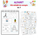 Alfabet- wklejki do zeszytu cz. 1