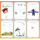 Zestaw RYSUJ PO ŚLADZIE