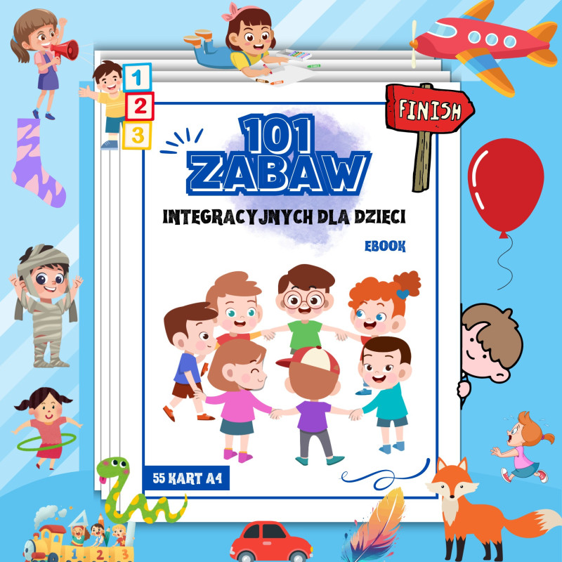 101 ZABAW integracyjnych dla dzieci