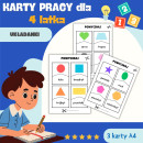 KARTY PRACY dla 4 latka