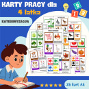 KARTY PRACY dla 4 latka
