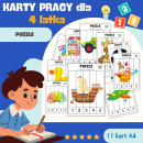 KARTY PRACY dla 4 latka
