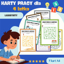 KARTY PRACY dla 4 latka