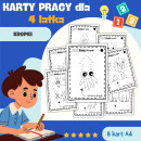 KARTY PRACY dla 4 latka