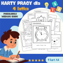 KARTY PRACY dla 4 latka
