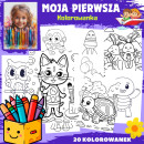 MOJA PIERWSZA - Kolorowanka
