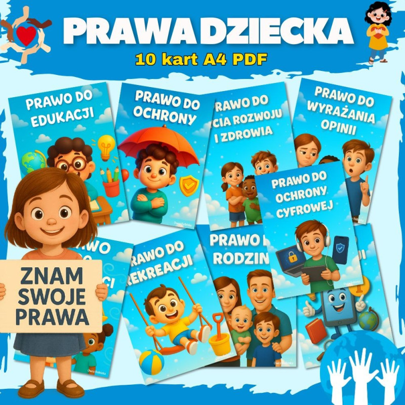PRAWA DZIECKA - Karty obrazkowe